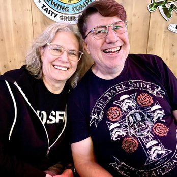 Tonys Darts Away - Dani AND Peter are ready for Tony's signature Smashburger! - Gastropubs Near Me - Burbank, California Tonys Darts Away - Dani AND Peter are ready for Tony's signature Smashburger! - Gastropubs Near Me - Burbank, California
