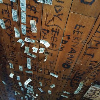 Crazy Corners Saloon & Dance Hall - a ceiling covered in sticky notes - Bars Near Me - Lovelock, Nevada Crazy Corners Saloon & Dance Hall - a ceiling covered in sticky notes - Bars Near Me - Lovelock, Nevada