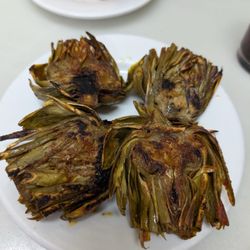 La Cova Fumada - Grilled Artichokes