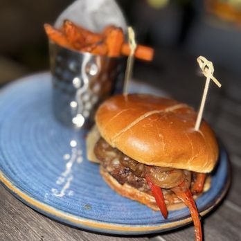 Eureka! - Bison Burger - American Near Me - Cupertino, California Eureka! - Bison Burger - American Near Me - Cupertino, California