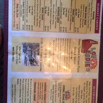 LouEddie's Pizza - Pizza Near Me - Skyforest, California LouEddie's Pizza - Pizza Near Me - Skyforest, California