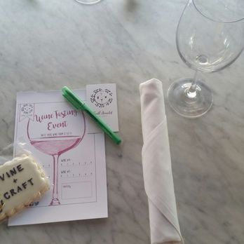 Vine and Craft - a wine glass, a notepad, and a wine glass - Wine Tasting Room Near Me - Jacksonville, Florida Vine and Craft - a wine glass, a notepad, and a wine glass - Wine Tasting Room Near Me - Jacksonville, Florida