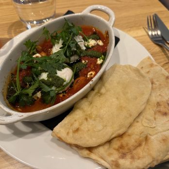 Atta Girl - Shakshuka and fresh pita bread - Mediterranean Near Me - Hermosa Beach, California Atta Girl - Shakshuka and fresh pita bread - Mediterranean Near Me - Hermosa Beach, California