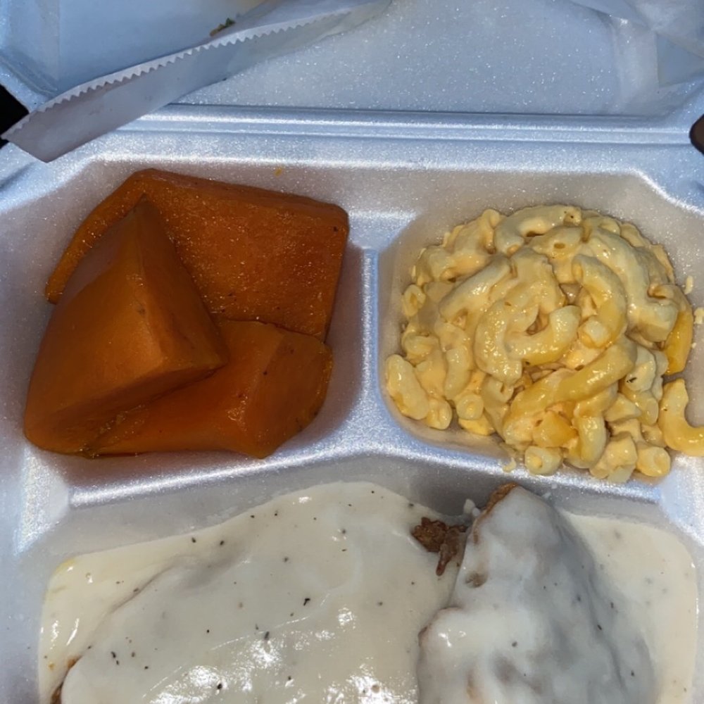 Stormie Monday's - chicken fried steak, mac and cheese, yams, cornbread - Soul Food Near Me - Fort Worth, Texas Stormie Monday's - chicken fried steak, mac and cheese, yams, cornbread - Soul Food Near Me - Fort Worth, Texas