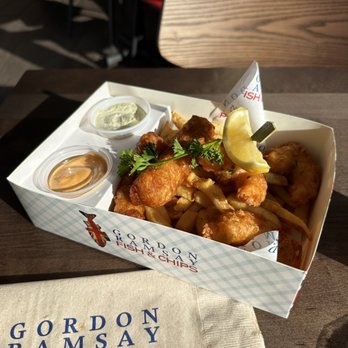 Gordon Ramsay Fish & Chips - Fish & Shrimp Combo - Fish & Chips Near Me - Washington, DC, District of Columbia