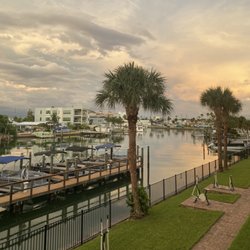 Treasure Bay Resort & Marina - Sunset view on the marina side of the hotel