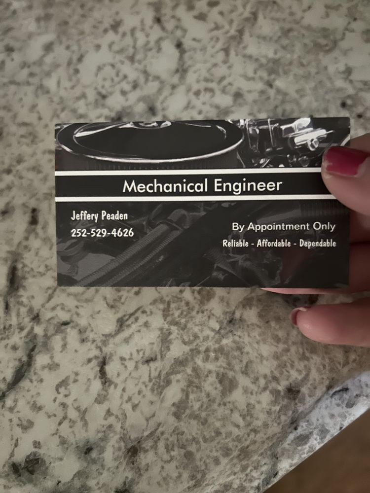 PEADEN AUTO REPAIR Tarboro, North Carolina Auto Repair Phone