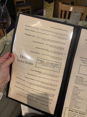Menu photo 1 The Portofino Restaurant Arlington, VA