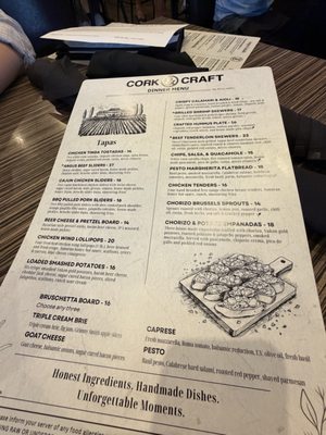 Menu photo 1 Cork & Craft Chandler, AZ