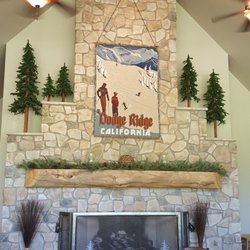 The North Fork Bistro - Fireplace in the restaurant