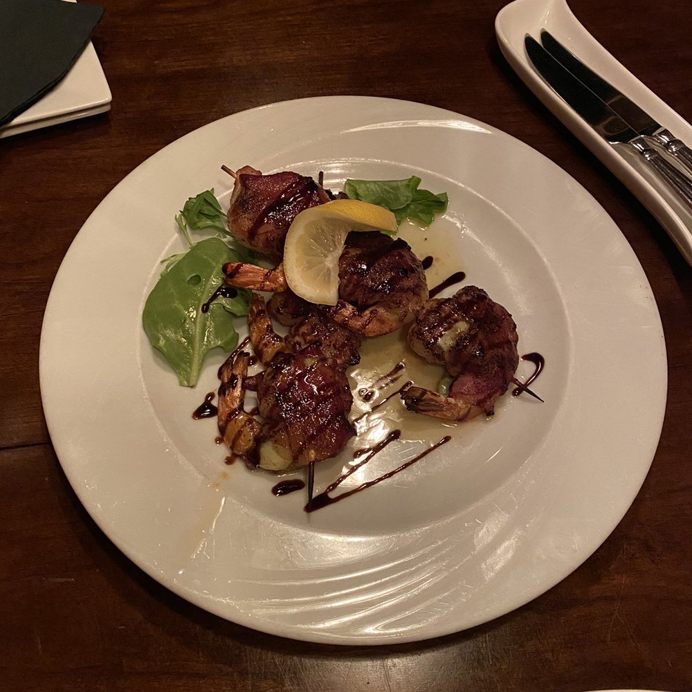 Bricks & Barrels - Bacon wrapped stuffed shrimp - Seafood Near Me - Charleston, West Virginia Bricks & Barrels - Bacon wrapped stuffed shrimp - Seafood Near Me - Charleston, West Virginia