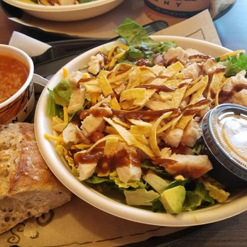 Zeats - Loco Burritto salad with Tomato cabbage Soup and 5 grain bread - Salad Near Me - Virginia Beach, Virginia Zeats - Loco Burritto salad with Tomato cabbage Soup and 5 grain bread - Salad Near Me - Virginia Beach, Virginia