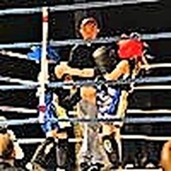 True Vision MuayThai - Thaiboxing - Paul Metayo was a volunteer referee for kids Muaythai competition