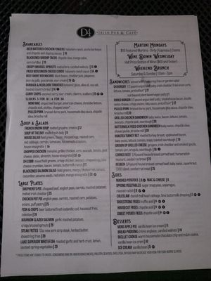 Menu photo 8 D4 Irish Pub & Cafe Chicago, IL