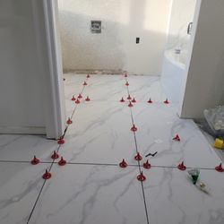 Dustin Smith Construction - 24"*48" large format matte for tile by emser