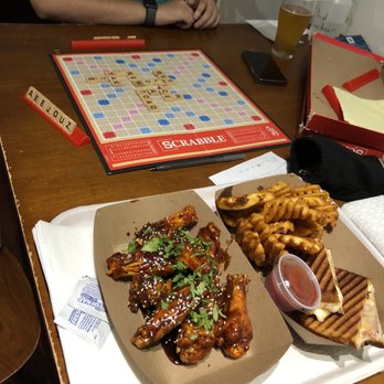 Two Way Brewing Company - Korean wings ($12) and cubano sandwich ($14) - Breweries Near Me - Beacon, New York