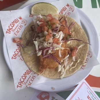 Tacombi - Baja Crispy Fish Taco. - Cocktail Bars Near Me - Bethesda, Maryland