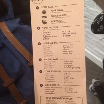 Pokeworks - Menu! - Poke Near Me - Somerville, Massachusetts Pokeworks - Menu! - Poke Near Me - Somerville, Massachusetts