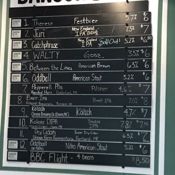 Bangor Beer Company - Brewpubs Near Me - Bangor, Maine