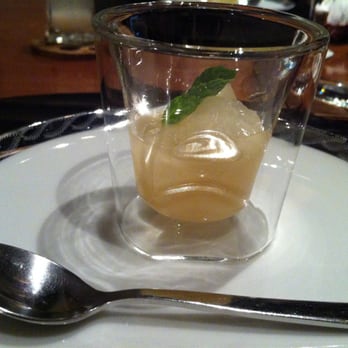 Wakuriya - Lime Sorbet in Chilled Sweet Ginger Water - Japanese Near Me - San Mateo, California