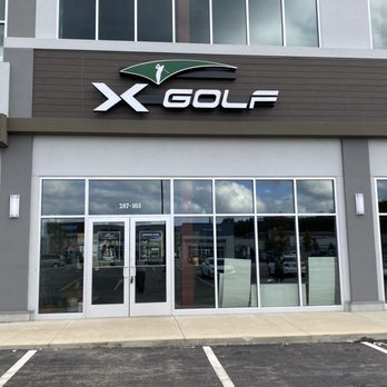 X-Golf - Worcester - the front of the store - Golf Lessons Near Me - Worcester, Massachusetts
