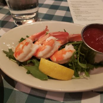 Mr. B's - A Bartolotta Steakhouse - Happy hour shrimp cocktail for $12 - Steakhouses Near Me - Brookfield, Wisconsin