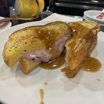 Another Broken Egg Cafe - Blackberry Stuffed French Toast - Breakfast & Brunch Near Me - Houston, Texas
