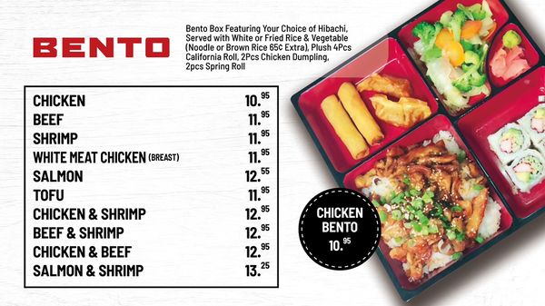 Menu photo 3 Hibachi-Express Japanese Grill Brandywine, MD Menu photo 3 Hibachi-Express Japanese Grill Brandywine, MD