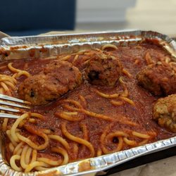 Aliacci Pizza & Pasta - Spaghetti with meatballs