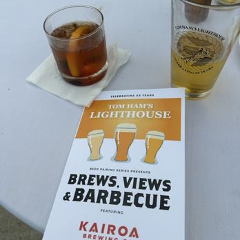 Tom Ham's Lighthouse - A perfect Old Fashioned made by the best bartender in San Diego, Joe! Menu for the event, and all you can drink beer. - Breakfast & Brunch Near Me - San Diego, California Tom Ham's Lighthouse - A perfect Old Fashioned made by the best bartender in San Diego, Joe! Menu for the event, and all you can drink beer. - Breakfast & Brunch Near Me - San Diego, California