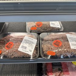 Angelo's Fresh Market - - Ground meat I wouldn't feed a dog.