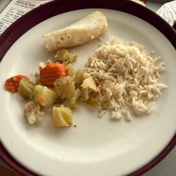 Future Care - Lunch served to my son on Friday, 06/27/2025 at Future Care at Good Samaritan. What a mess!