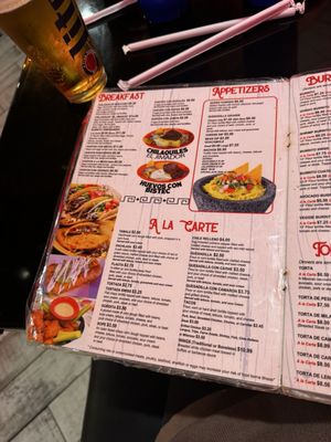 Menu photo 5 El jimador Cedar Lake, IN