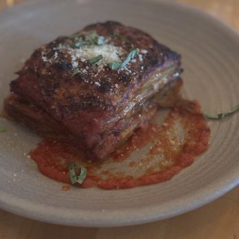 Sara The Wine Bar - Eggplant Parmigiana - Wine Bars Near Me - Culver City, California Sara The Wine Bar - Eggplant Parmigiana - Wine Bars Near Me - Culver City, California