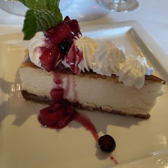 Bayside Restaurant - New York Style Cheesecake ($13) - New American Near Me - Newport Beach, California