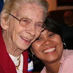 Almost Home Senior Care - Nurse Jeany and Aunt Mary
