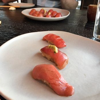 Robin - 3 kinds of tuna - Sushi Bars Near Me - San Francisco, California Robin - 3 kinds of tuna - Sushi Bars Near Me - San Francisco, California