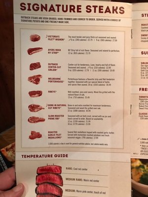 Menu photo 8 Outback Steakhouse Phoenix, AZ Menu photo 8 Outback Steakhouse Phoenix, AZ