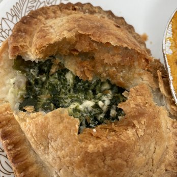 Panbury's Double Crust Pies - Spinach and feta pie - British Near Me - Atlanta, Georgia Panbury's Double Crust Pies - Spinach and feta pie - British Near Me - Atlanta, Georgia