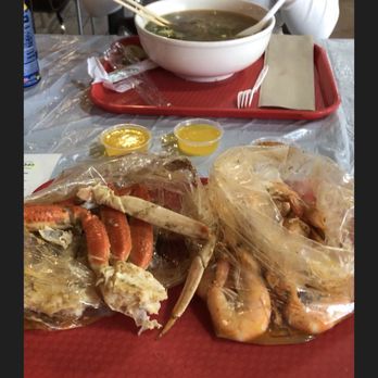 LA Crawfish - First timer! I was really looking forward to eating here as I was expecting similar to boiling crab. Boy was I wrong! Flavorless & small - Vietnamese Near Me - Katy, Texas