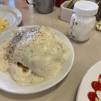 Rodeo Coffee Shop - Biscuits and gravy(I like lots of pepper so that was my add on) - Breakfast & Brunch Near Me - Clovis, California Rodeo Coffee Shop - Biscuits and gravy(I like lots of pepper so that was my add on) - Breakfast & Brunch Near Me - Clovis, California