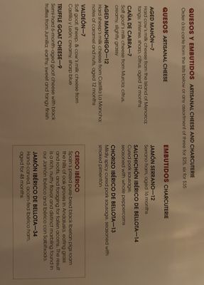Menu photo 7 Boqueria Seaport Boston, MA Menu photo 7 Boqueria Seaport Boston, MA