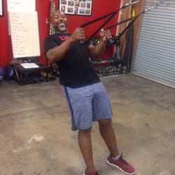 The Dungeon - Trainer Ralph is like Mr. Miyagi - but taller and with bigger muscles.