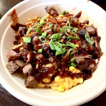 Jimmy G’s Mac & Cheese - Bbq Steak and bacon mac and cheese - Salad Near Me - Mesa, Arizona Jimmy G’s Mac & Cheese - Bbq Steak and bacon mac and cheese - Salad Near Me - Mesa, Arizona