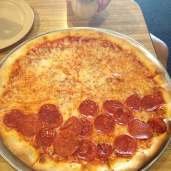 Carini's Pizzeria - Medium pepperoni and cheese pizza. - Pizza Near Me - Nokesville, Virginia