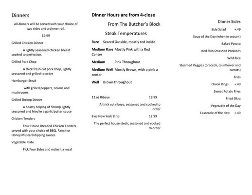 Menu photo 2 Charly’s Pennington Gap, VA