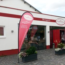 Metzgerei Marienhof - Eingang Metzgerei und Bistro Marienhof