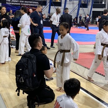 Ohs Tae Kwon Do Center - Pep talk before competition begins - Taekwondo Near Me - Fullerton, California