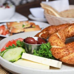 Truva Turkish Kitchen - #SIMIT TURKISH SESAME BAGELS - SIMIT BERAKFAST PLATE