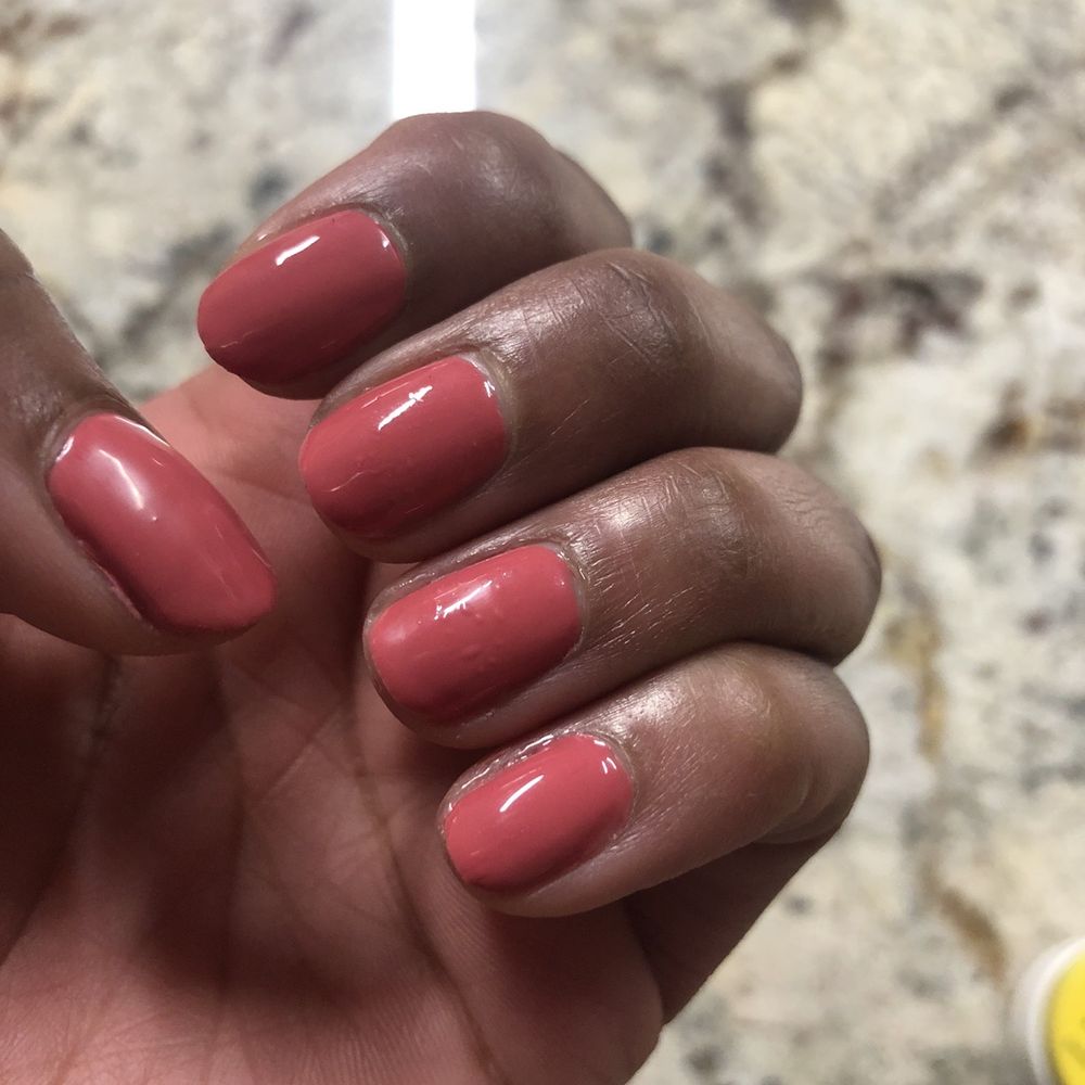 Karina's Nail - Rushed Service! Look at the rough nail bed coming through the polish! - Nail Salons Near Me - Memphis, Tennessee Karina's Nail - Rushed Service! Look at the rough nail bed coming through the polish! - Nail Salons Near Me - Memphis, Tennessee